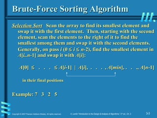 Perform brute force | PPT