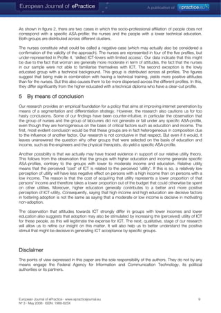 The relative utility approach for stimulating ICT acceptance: profiling the non-user
