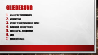 Die Todesstrafe