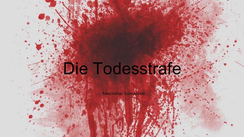 Die Todesstrafe