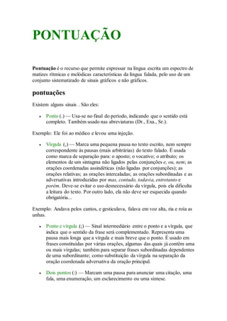 Ponto e vírgula: usos e exemplos - Português