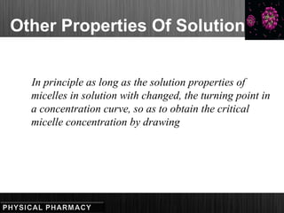 Method of Determination of CMC | PPT