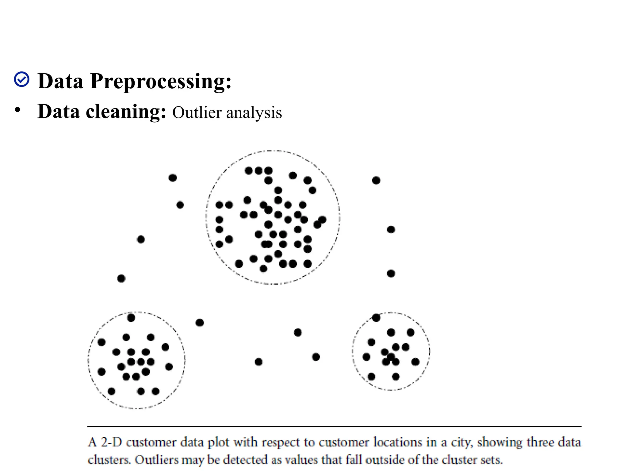 Data Preprocessing:
• Data cleaning: Outlier analysis
82
 