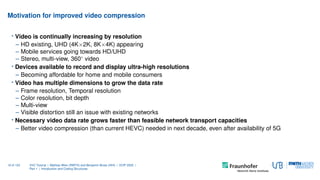 Vvc Device VVC tutorial at VCIP 2020 together with Benjamin Bross | PDF