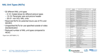 Vcl Type VVC tutorial at VCIP 2020 together with Benjamin Bross | PDF