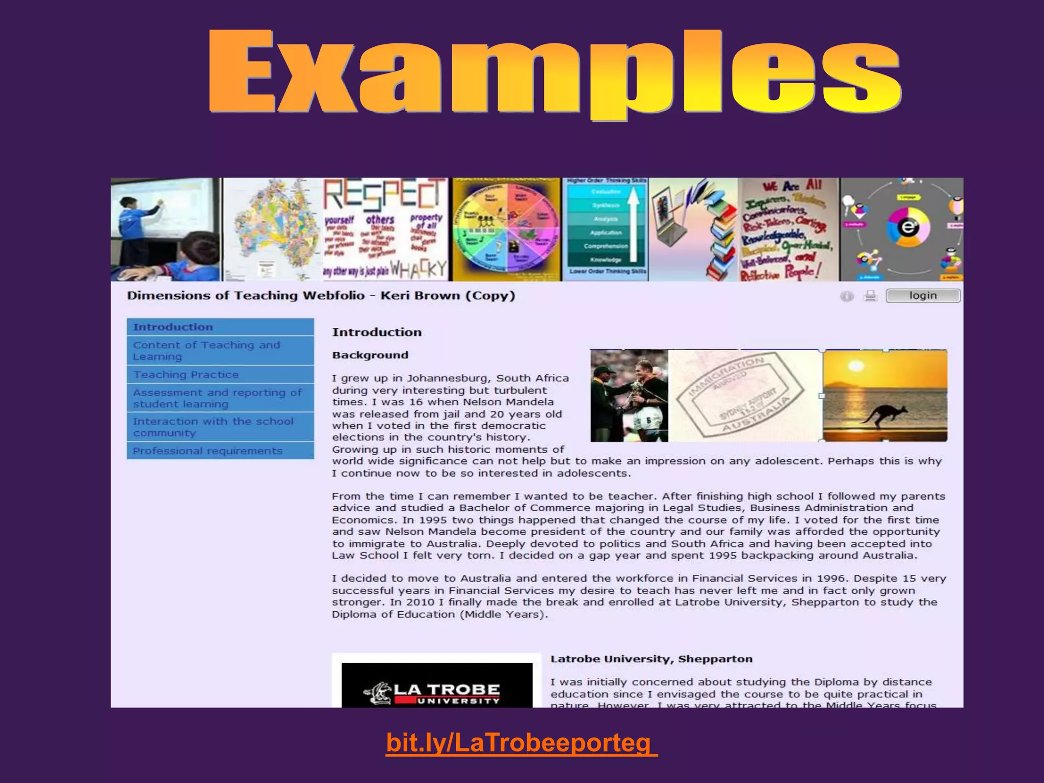 bit.ly/LaTrobeeporteg
 