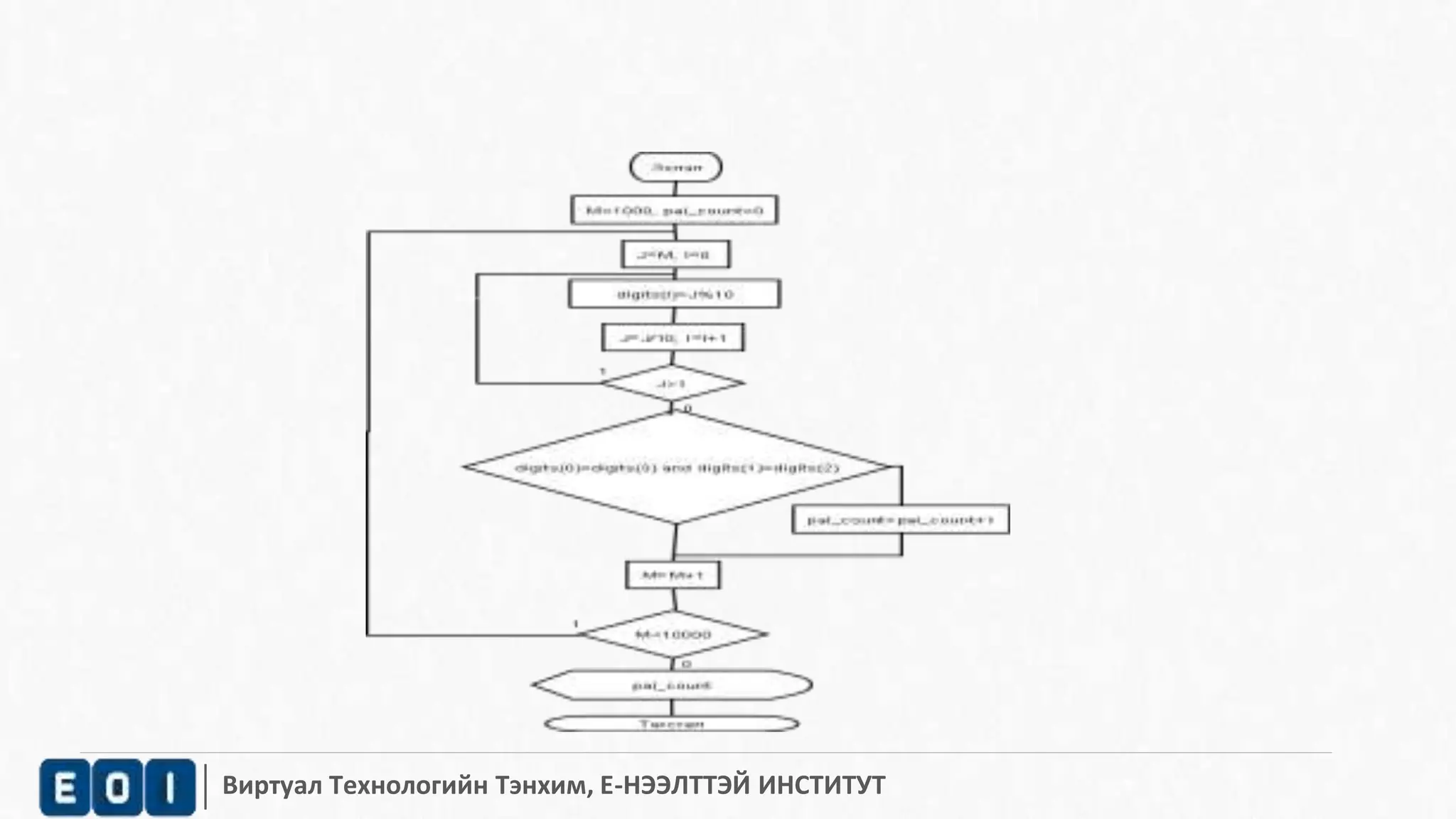 Виртуал Технологийн Тэнхим, Е-НЭЭЛТТЭЙ ИНСТИТУТ 
 