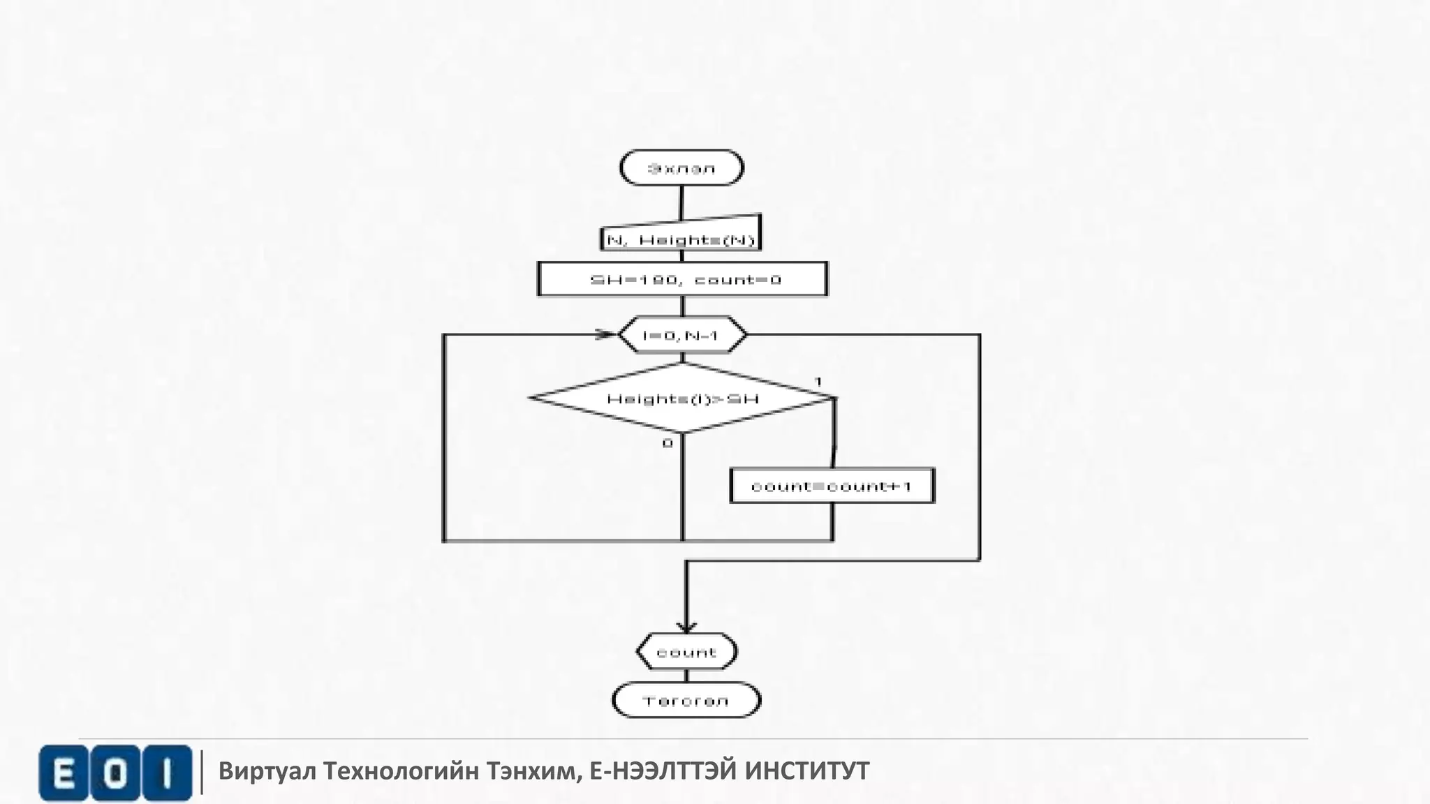 Виртуал Технологийн Тэнхим, Е-НЭЭЛТТЭЙ ИНСТИТУТ 
