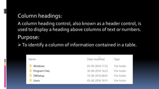 Screen based controls in HCI | PPTX