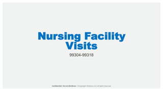 Nursing Facility
Visits
99304-99318
 