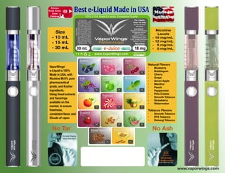 VW e-Liquids Ads