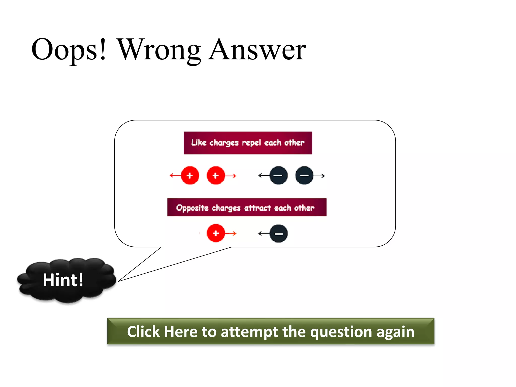 Oops! Wrong Answer
Click Here to attempt the question again
Hint!
 