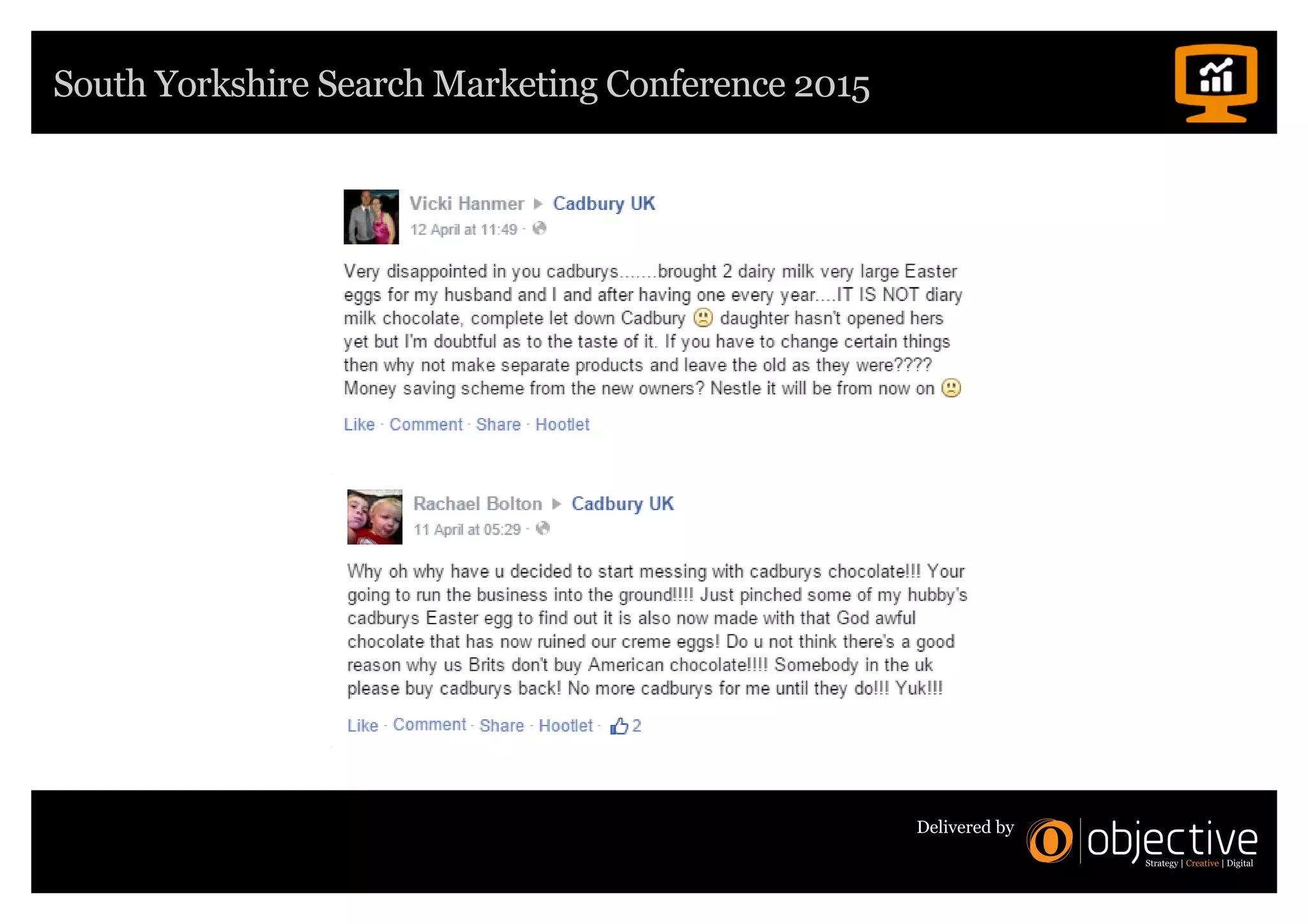 South Yorkshire Search Marketing Conference 2015
Delivered by
 