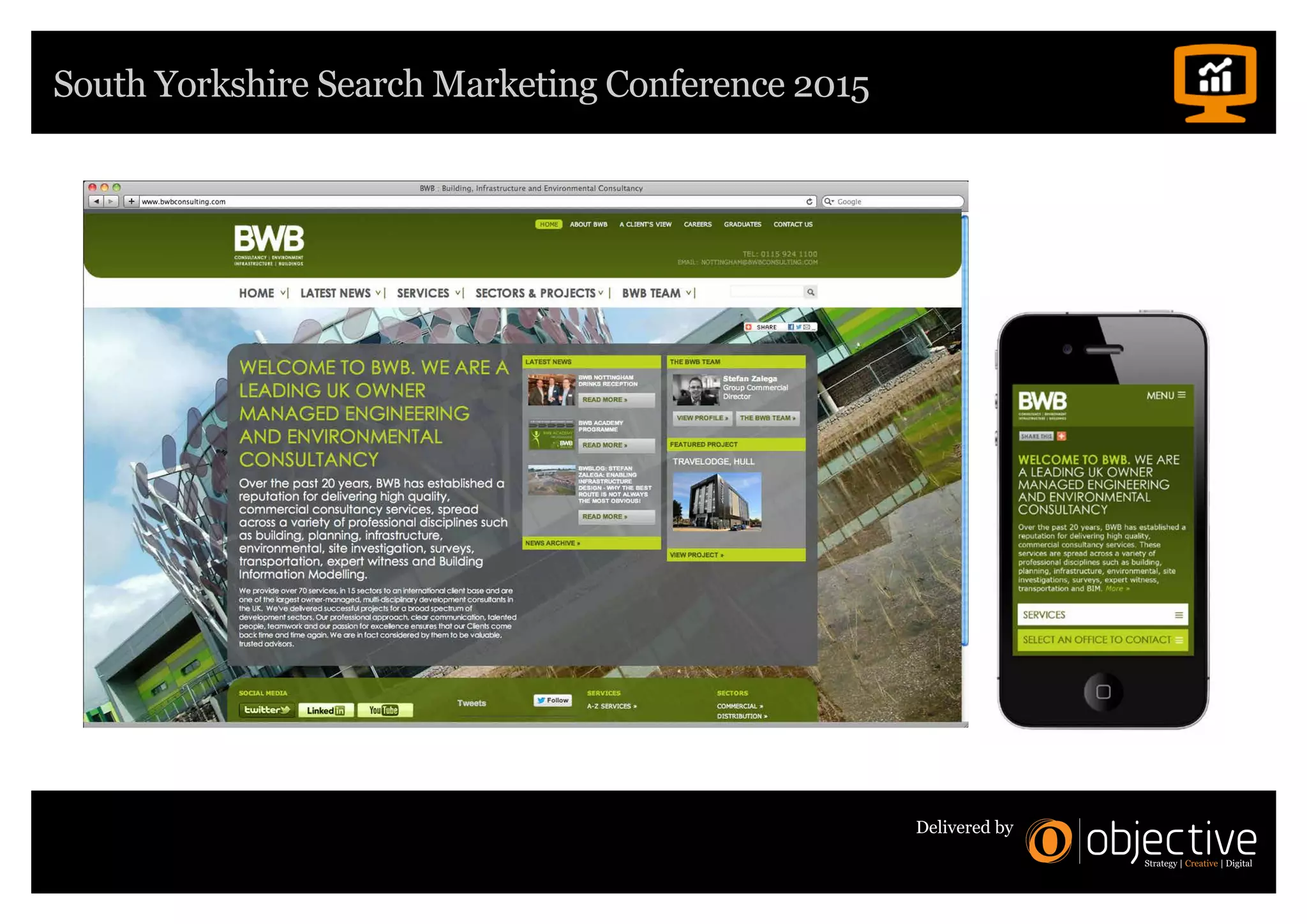South Yorkshire Search Marketing Conference 2015
Delivered by
 