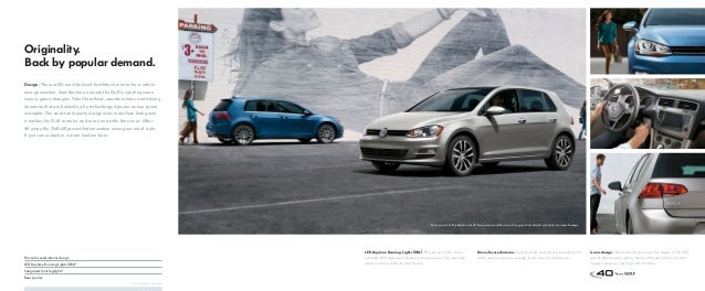 2015 Volkswagen Golf Brochure, Neil Huffman Volkswagen