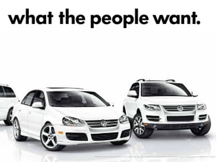 what the people want.
Routan SEL Premium, Calla Lilly White, 17" Soho Wheels. Jetta SEL, Candy White, Ground Effects Kit, 18" Karthoum Wheels. Touareg V8 FSI, Campanella White, 19" Terra Wheels
 