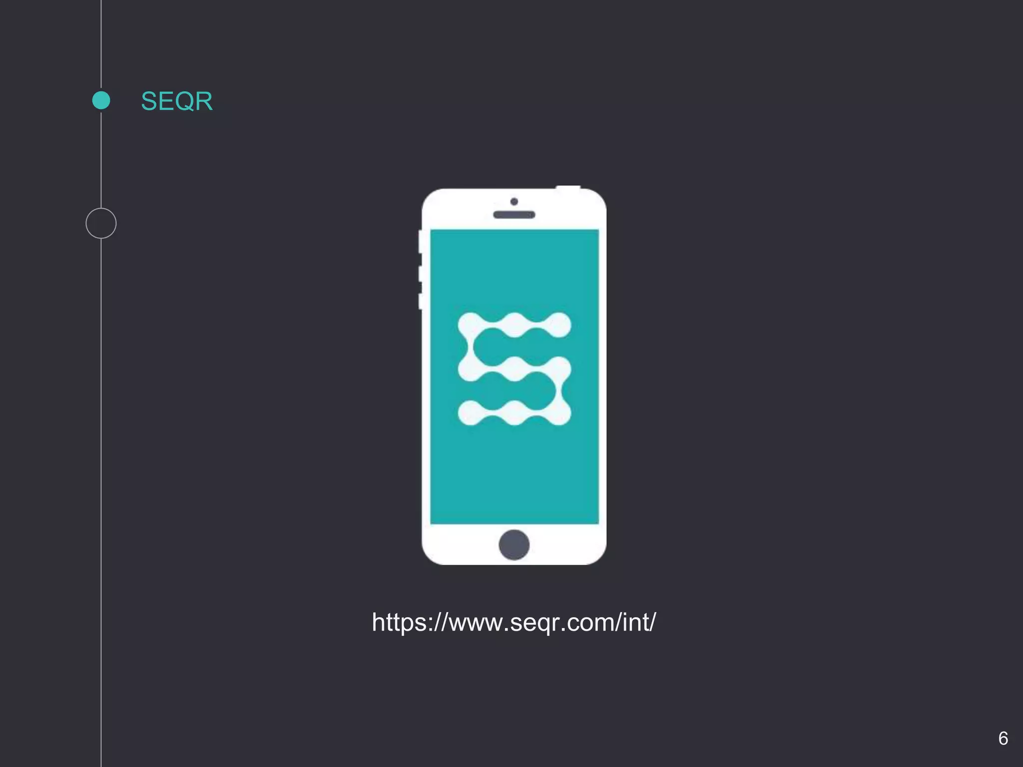 https://www.seqr.com/int/
SEQR
6
 