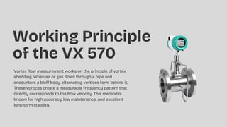 Phoenix Instrument Vortex VX 570 Vortex Sensor and its Working Principle | PDF