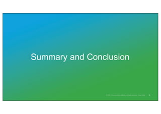 Summary and Conclusion
80
 