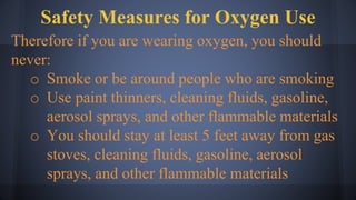 Lecture 6: Oxygen Therapy | PPTX