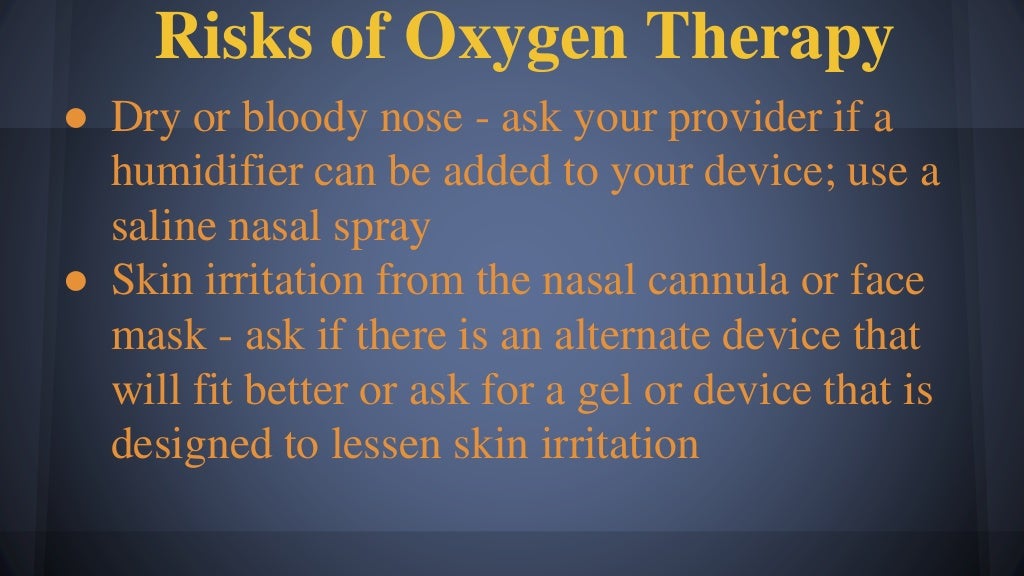 Lecture 6 Oxygen Therapy