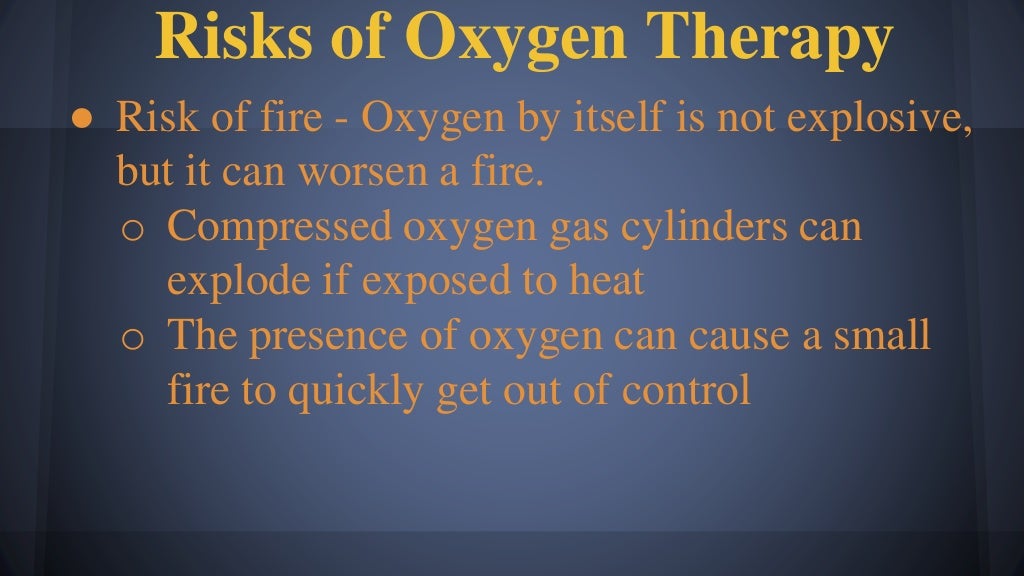 Lecture 6 Oxygen Therapy