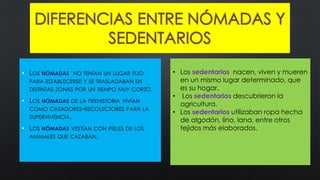 Pueblos nómadas y_sedentarios para niños | PDF