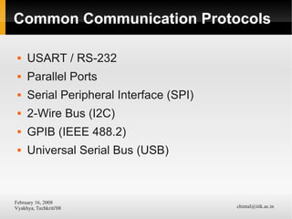 Bridging the Gaps : Electronic Interconnect Protocols | PDF