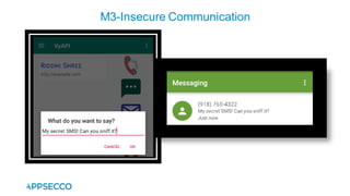 M3-Insecure Communication
 