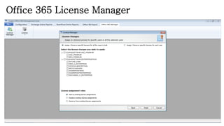 Office 365 License Manager
 
