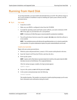 Vyatta Installation And Upgrade Vc5 V01 | PDF