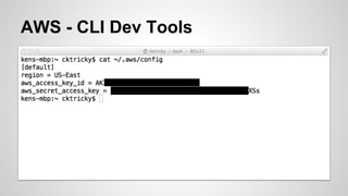 AWS - CLI Dev Tools
 