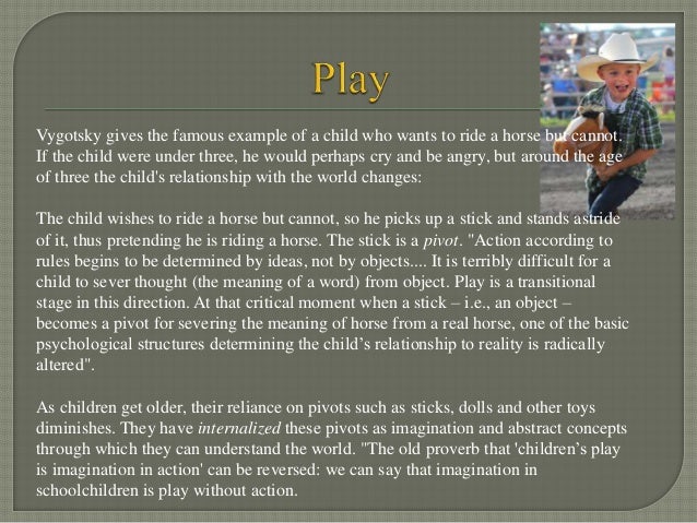 vygotsky theory of play
