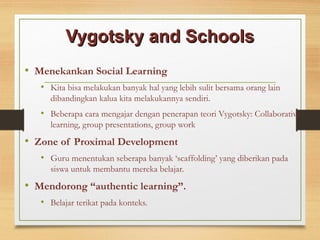 Vygotsky - Theory of Cognitive Development | PPT