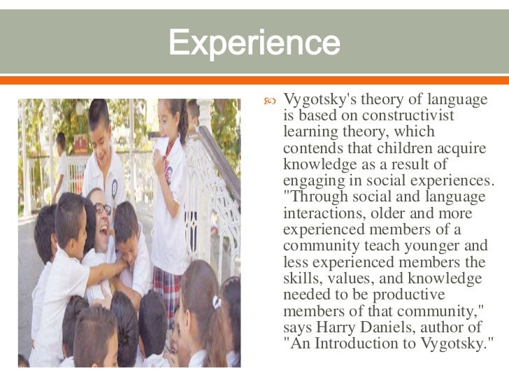 vygotsky's theory of language development