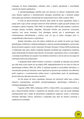 VYGOTSKY A ZONA DE DESENVOLVIMENTO PROXIMAL NEUROPSICOPEDAGOGIA E SUAS ...
