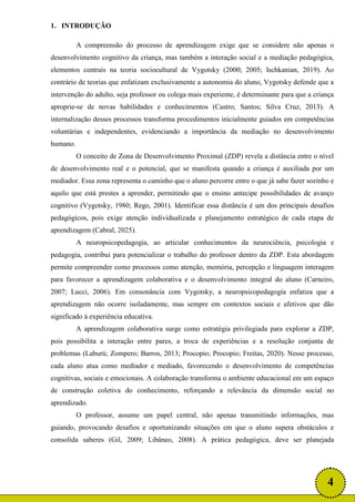 VYGOTSKY A ZONA DE DESENVOLVIMENTO PROXIMAL NEUROPSICOPEDAGOGIA E SUAS ...