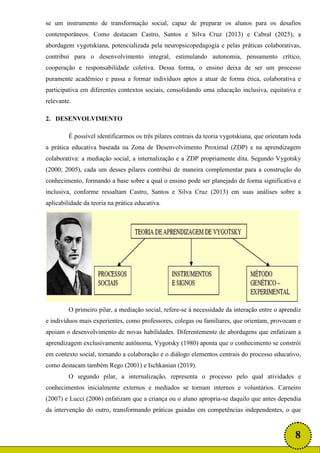 VYGOTSKY A ZONA DE DESENVOLVIMENTO PROXIMAL NEUROPSICOPEDAGOGIA E SUAS ...