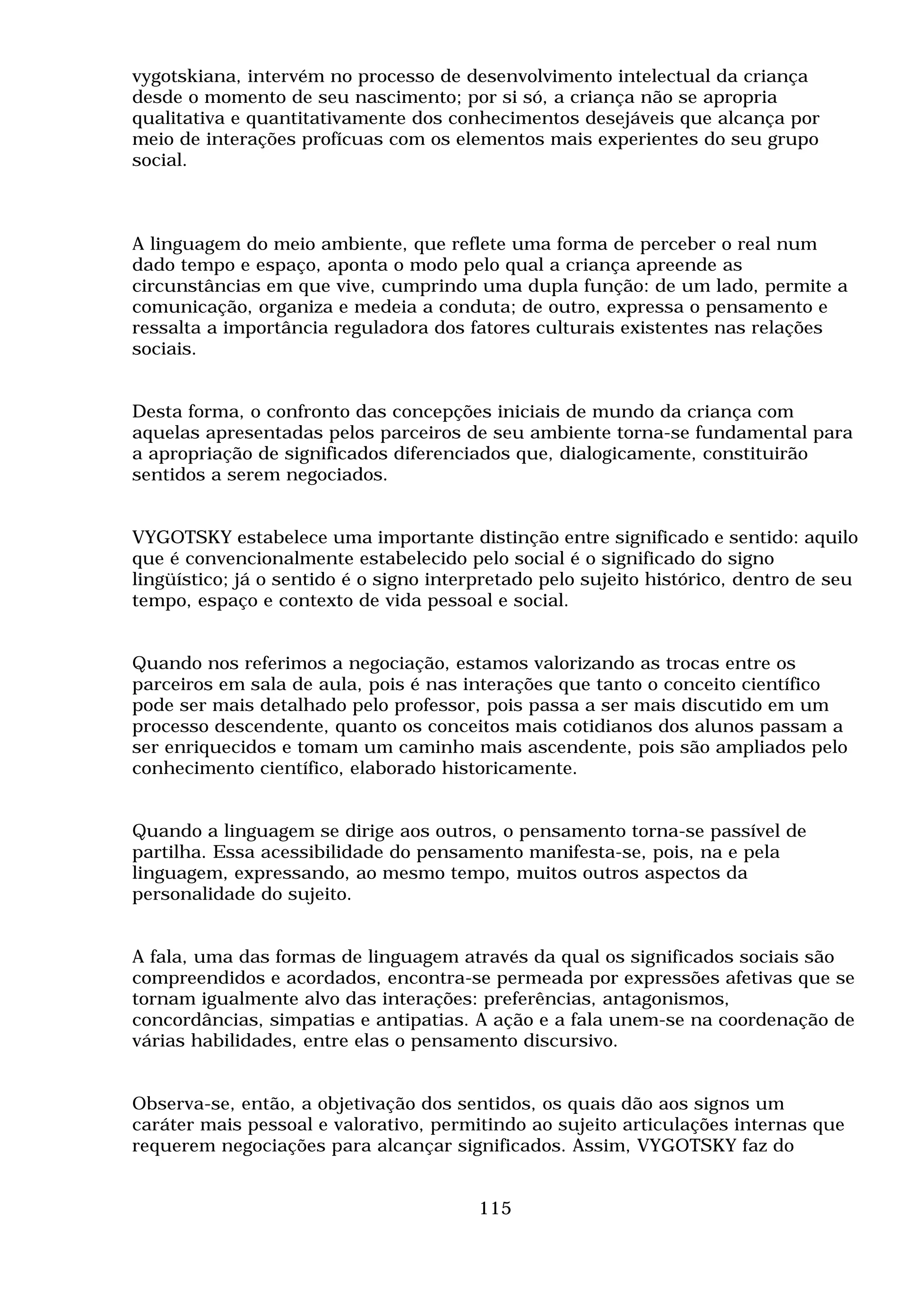 Vygotsky E O Papel Das InteraçõEs Sociais Em Sala De Aula