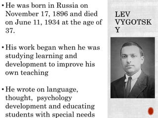 PPT Lev Vygotsky: Social Development Theory PowerPoint, 48% OFF