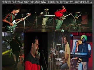 WINNER FOR “ZEAL 2014” ORGANIZED BY LLDIMS COLLEGE ON 7TH NOVEMBER, 2014
 