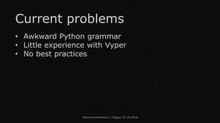Static Analysis for Vyper by Evgeny Marchenko, Lead Developer at ...