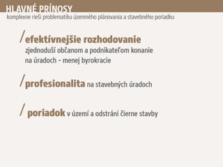 Predstavili sme nový stavebný zákon