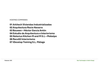 Erasmus+ KA1: Advancing Interior Design with New Technologies and ...