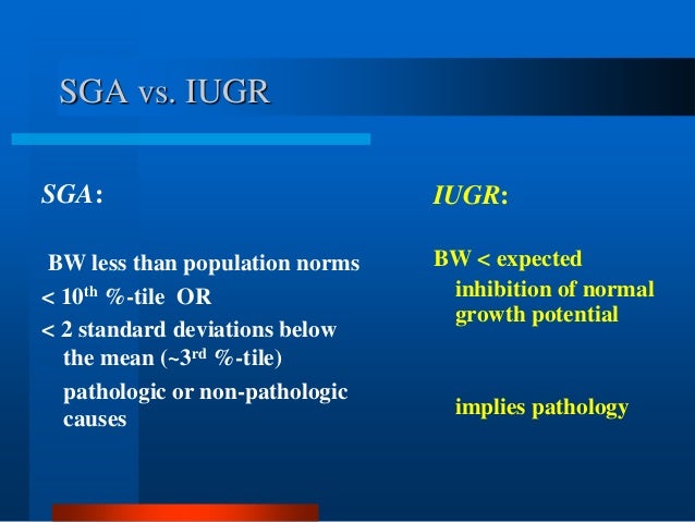 zoltan veresh intrauterine growth retardation iugr vs sga growth chart