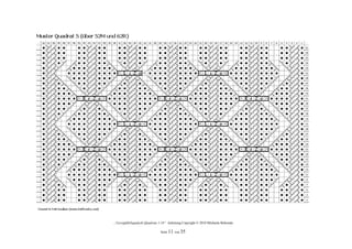 „Verzopft&Zugedeckt Quadrate 1-18“ Anleitung Copyright © 2010 Michaela Behrends

                               Seite 11 von 35
 