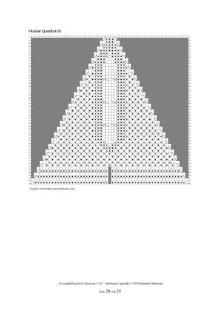 „Verzopft&Zugedeckt Quadrate 1-18“ Anleitung Copyright © 2010 Michaela Behrends

                               Seite 20 von 35
 