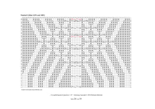 „Verzopft&Zugedeckt Quadrate 1-18“ Anleitung Copyright © 2010 Michaela Behrends

                               Seite 24 von 35
 