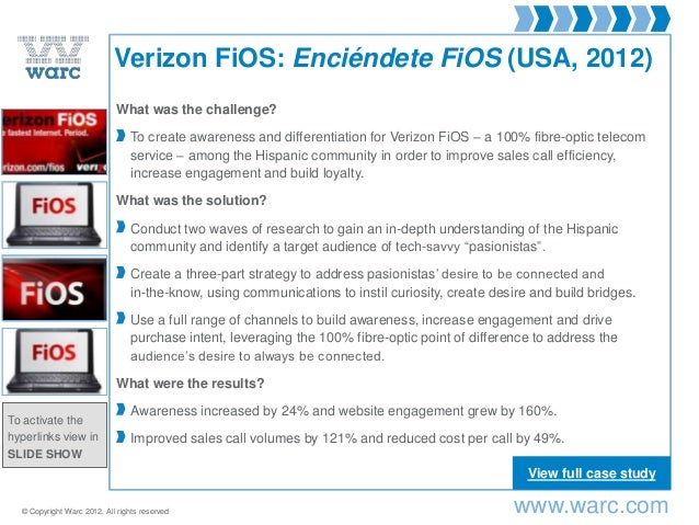 Verizon Case Study – Amazon Web Services (AWS) verizon case study