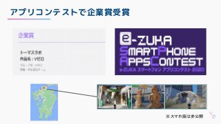 アプリコンテストで企業賞受賞
※スマホ版は非公開
 